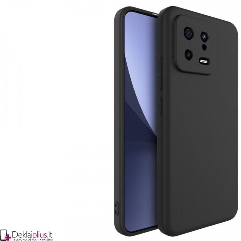 Silikoninis ploniausias dėklas - juodas (Xiaomi 13) Silikoninis ploniausias dėklas - juodas (Xiaomi 13)